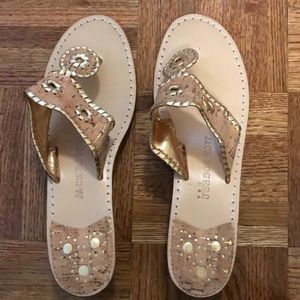 Jack Rogers Cork Wedges